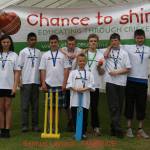Samuel Laycock runners up at Cheshire Cricket